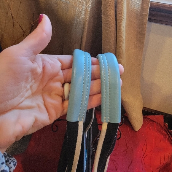 Coach Black Hampton Tote Bag purse - Picture 4 of 17